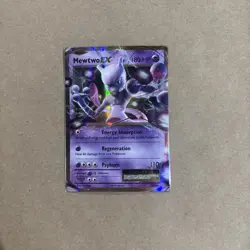 MEWTWO EX 52/108 XY Evolutions HOLO Extended Art Pokemon Card NM to Mint - Image 1