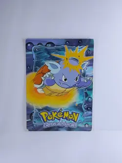 Pokemon TCG Topps Vintage 1999 Wartortle #08 TV Animation Edition Black Logo - Image 1