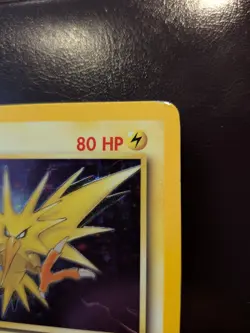 Pokemon TCG Zapdos Fossil Set Holo Card 5/62 LP - Image 5