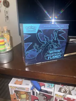 Pokemon TCG Mega Evolution Phantasmal Flames Elite Trainer Box ETB - Image 1