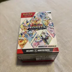 Pokemon TCG Prismatic Evolutions Booster Bundle Scarlet And Violet NEW + SEALED - Image 1