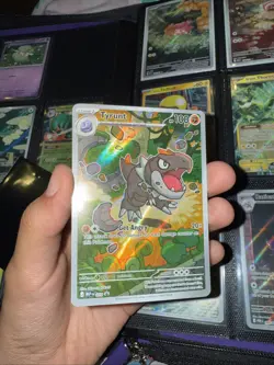 Pokemon TCG Tyrunt 070 Black Star Promo Card Near Mint Condition - Image 1
