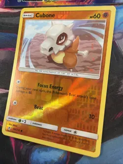 Pokemon TCG Cubone Unbroken Bonds 90/214 Reverse Holo Common Near Mint - Image 2