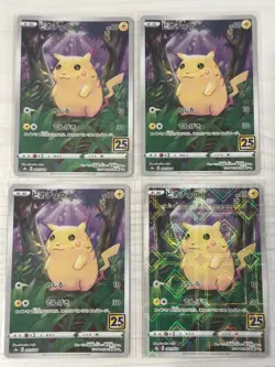Pokemon Trading Card Pikachu 13 Card Set, Playable Used Collectible Item - Image 2