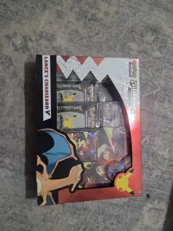 Pokemon TCG Celebrations Collection Lance's Charizard V Box 820650101625 - Image 1