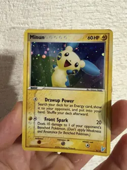 Minun - 6/12 - Holo - EX Trainer Kit - Pokemon TCG Card - Image 1