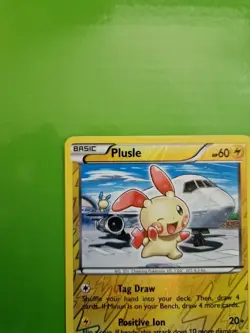 Pokemon TCG Plusle Dark Explorers 39/108 Reverse Holo Common MP - Image 2