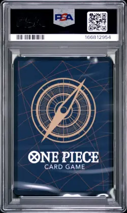 2025 ONE PIECE OP13-CARRYING ON HIS WILL ALTERNATE ART MONKEY D. LUFFY PSA 10 - Image 2