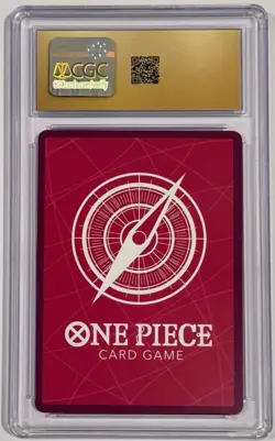 2025 One Piece Monkey D Luffy ST21-001 Gear 5 CGC 10 Pristine Leader English - Image 2