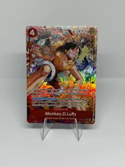 Monkey.D.Luffy OP16-015 SR Alternate Art English One Piece Card Game NM - Image 1