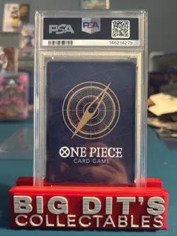 Monkey D. Luffy Wanted OP13-118 One Piece Carrying On His Will English PSA 10 - Image 2
