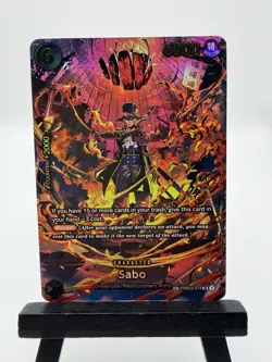 One Piece TCG - Sabo (SP) PRB02-014 - OP15 - Adventure on Kami's Island NM/M - Image 1