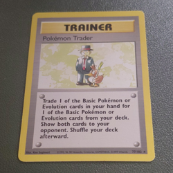 Pokemon TCG Pokemon Trader Base Set 77/102 Rare Regular Unlimited English 1999 - Image 1
