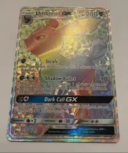 Pokemon card Sum&Moon Base Set Umbreon GX 154/149 Secret Rare NM-LP - Image 4