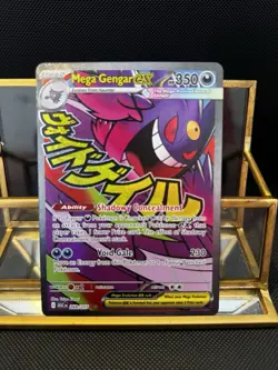 Pokemon TCG Ascended Heroes Mega Gengar Ex 269/217 Mega Attack Rare Pack Fresh - Image 1