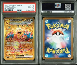 PSA 10 Charizard ex 139/108 UR Ruler the Black Flame Japanese Pokemon Card 2023 - Image 1