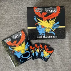 2019 Pokemon Hidden Fates Charizard GX Elite Trainer Box EMPTY w/ Outer Sleeve - Image 1