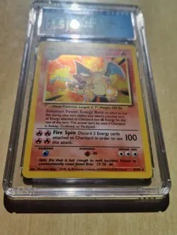CGC 7.5 - Charizard 4/102 Base Set Holo 1999 WOTC Pokemon Card PSA 7 8 - Image 3