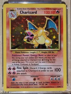 CGC 7.5 - Charizard 4/102 Base Set Holo 1999 WOTC Pokemon Card PSA 7 8 - Image 5
