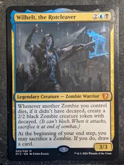 Wilhelt, the Rotcleaver - Innistrad: Midnight Hunt Commander (MTG) - Image 1