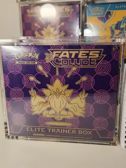 2016 POKEMON TCG XY FATES COLLIDE ELITE TRAINER BOX ETB FACTORY SEALED - Image 1