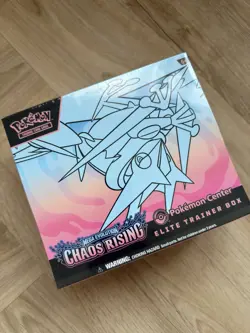 Pokemon TCG Mega Evolution Chaos Rising Pokemon Center Elite Trainer Box - Image 1