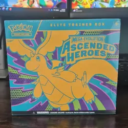 Pokemon Mega Evolution Ascended Heroes Elite Trainer Box ETB Sealed New TCG - Image 1
