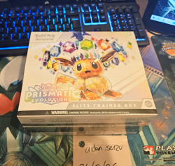 Pokemon TCG Scarlet & Violet—Prismatic Evolutions Elite Trainer Box Eevee - Image 1
