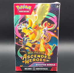 Pokemon TCG Mega Evolution—Ascended Heroes Booster Box Bundle 6 Packs 2026 - Image 1