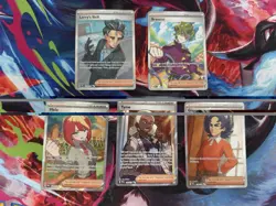 Pokemon TCG Prismatic Evolutions Full Art Trainer X5 Bundle Near Mint - Image 3