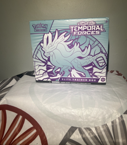 Pokemon TCG Scarlet & Violet Temporal Forces Elite Trainer Box ETB - Image 1