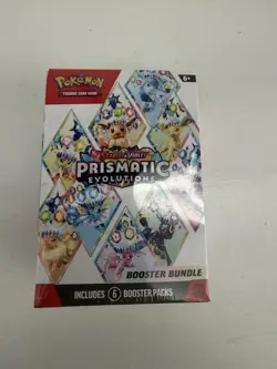 Pokemon TCG Prismatic Evolutions Booster Bundle SV8.5 6 Packs Sealed 2025 - Image 1