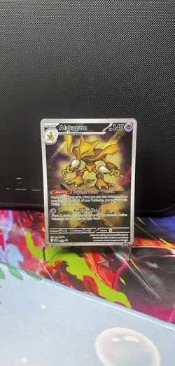Pokemon TCG Mega Evolution Elite Trainer Box Promo Alakazam MEP 009 - Image 1