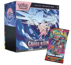Pokemon Mega Evolutions ME4 Chaos Rising Elite Trainer Box Sealed - Image 1