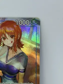 Nami One Piece TCG Emperors in the New World OP09-050 Alt Art Super Rare - PWE - Image 3