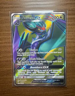 Pokemon TCG Noivern GX 141/147 SM Burning Shadows Full Art Holo Ultra Rare - Image 1