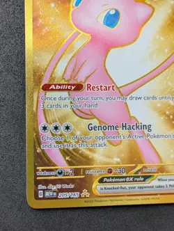 Pokemon Mew ex Sv: Scarlet & Violet 151 Hyper Rare Full Art 205/165 NM - Image 4