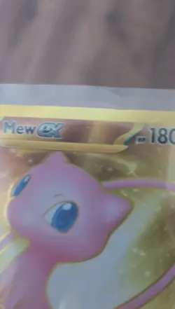 Pokemon Mew EX Gold TCG Scarlet Violet 151 Holo Hyper Rare Card 205/165 - Image 3