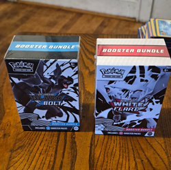 Pokemon TCG Scarlet & Violet Black Bolt + White Flare Booster Bundle 2 Boxes - Image 1