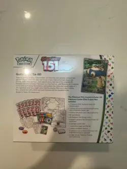 2023 Pokemon Scarlet & Violet 151 ETB Elite Trainer Box Pokemon Center Sealed - Image 3
