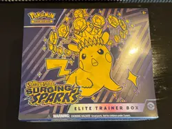 NEW Surging Sparks Scarlet & Violet Pokemon Elite Trainer Box ETB Sealed - Image 1