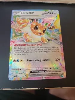Eevee Ex Tera 075/131 - Pokemon TCG Prismatic Evolutions - NM EN - Image 1