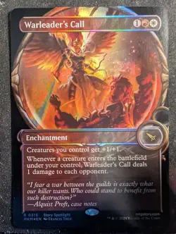 Warleader's Call - Foil Showcase - Murders at Karlov Manor (MTG) - Image 1