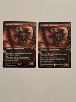 2x Razorkin Needlehead - Showcase - Duskmourn - Near Mint - MTG - Image 1