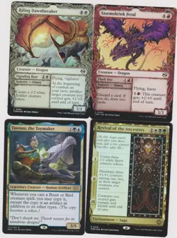 DRAGON GALORE DECK 40X CARDS MTG MAGIC N-MINT UNPLAYED A-7 FOILS, RARES, SHOWCAS - Image 1