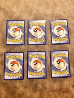 Pokemon TCG Full Art ex Holo 6-Card Lot Ethan's Ho-Oh Wailord Zeraora +3 - Image 2
