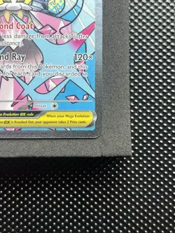 Pokemon TCG Mega Diancie EX 267/217 Secret Rare Holo Full Art 270 HP - Image 4