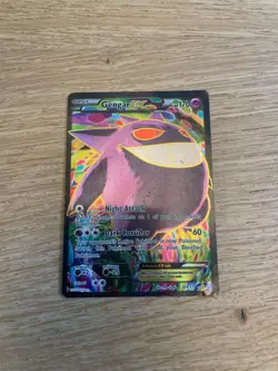 Gengar EX 114/119 Full Art Phantom Forces Pokemon Card XY Ultra Rare Holo - Image 3