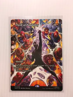 MTG Thrill of Possibility (Borderless) 0028 - Marvel's Spider-Man NM/M Ships Now - Image 1