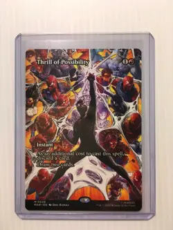 MTG Thrill of Possibility (Borderless) 0028 - Marvel's Spider-Man NM/M Ships Now - Image 3